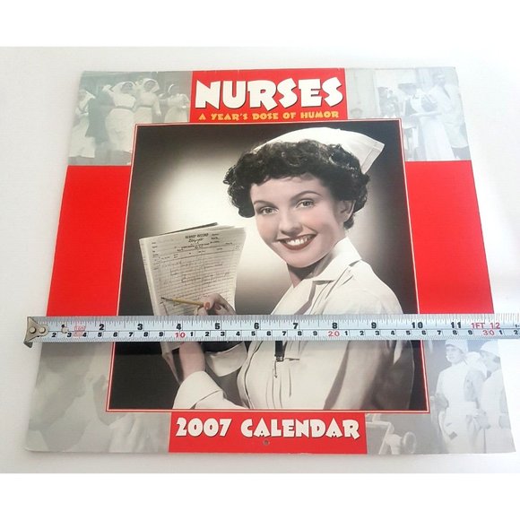 2007 NURSES Calendar Andrews Mcmeel Publishing RARE A Year's Dose of Humor - Picture 5 of 11